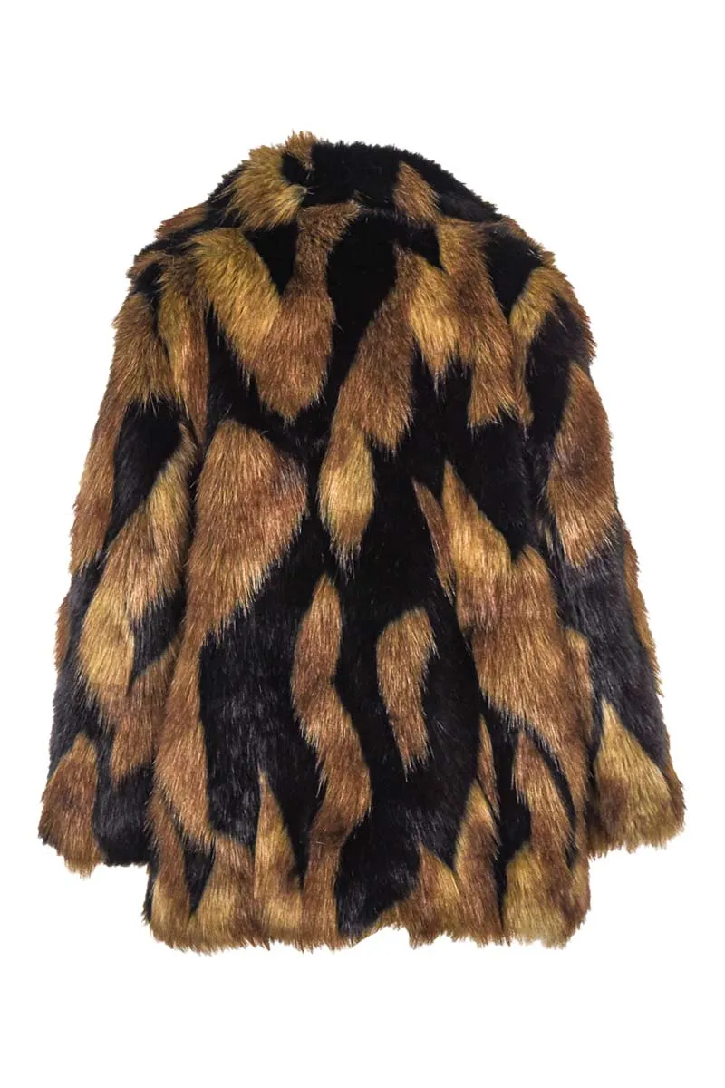 7 For All Mankind Faux Fur Coat