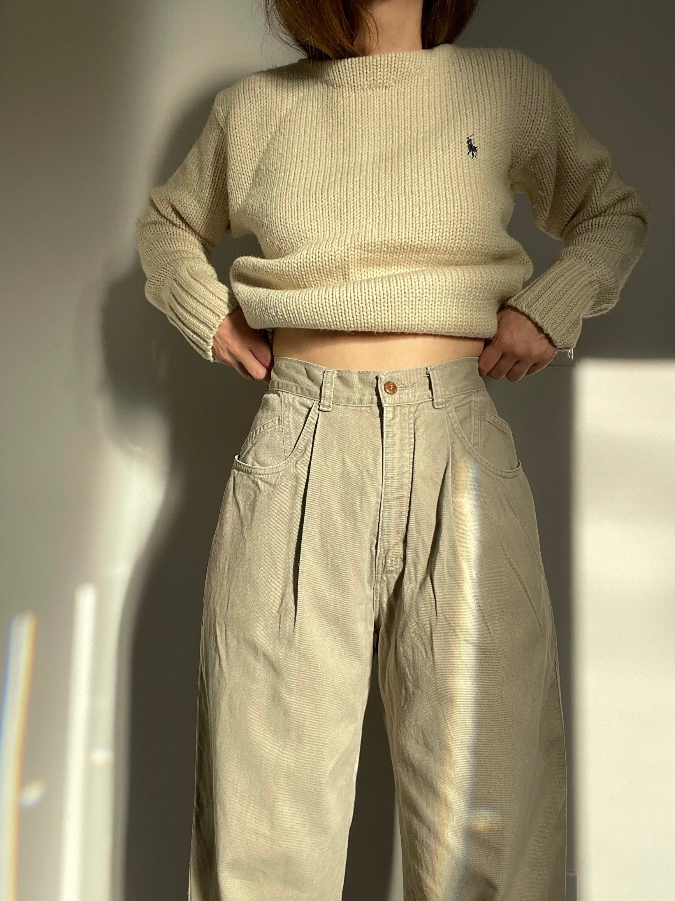 90s Ultra-Flattering Balloon Chinos - 28