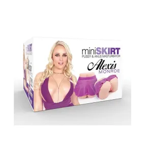 Alexis Monroe Mini Skirt Pussy & Ass Masturbator