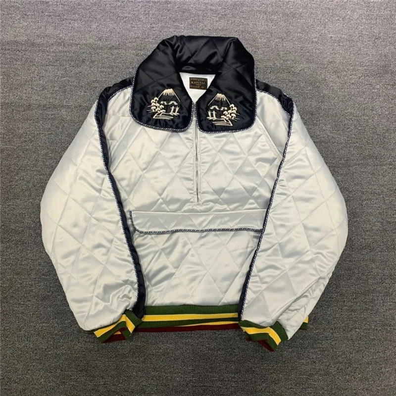 Japanese Embroidered Streetwear Baseball Jacket