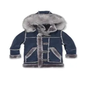 Jordan Craig LEGACY EDITION DENALI SHEARLING COAT Boys - MIDNIGHT SMOKE