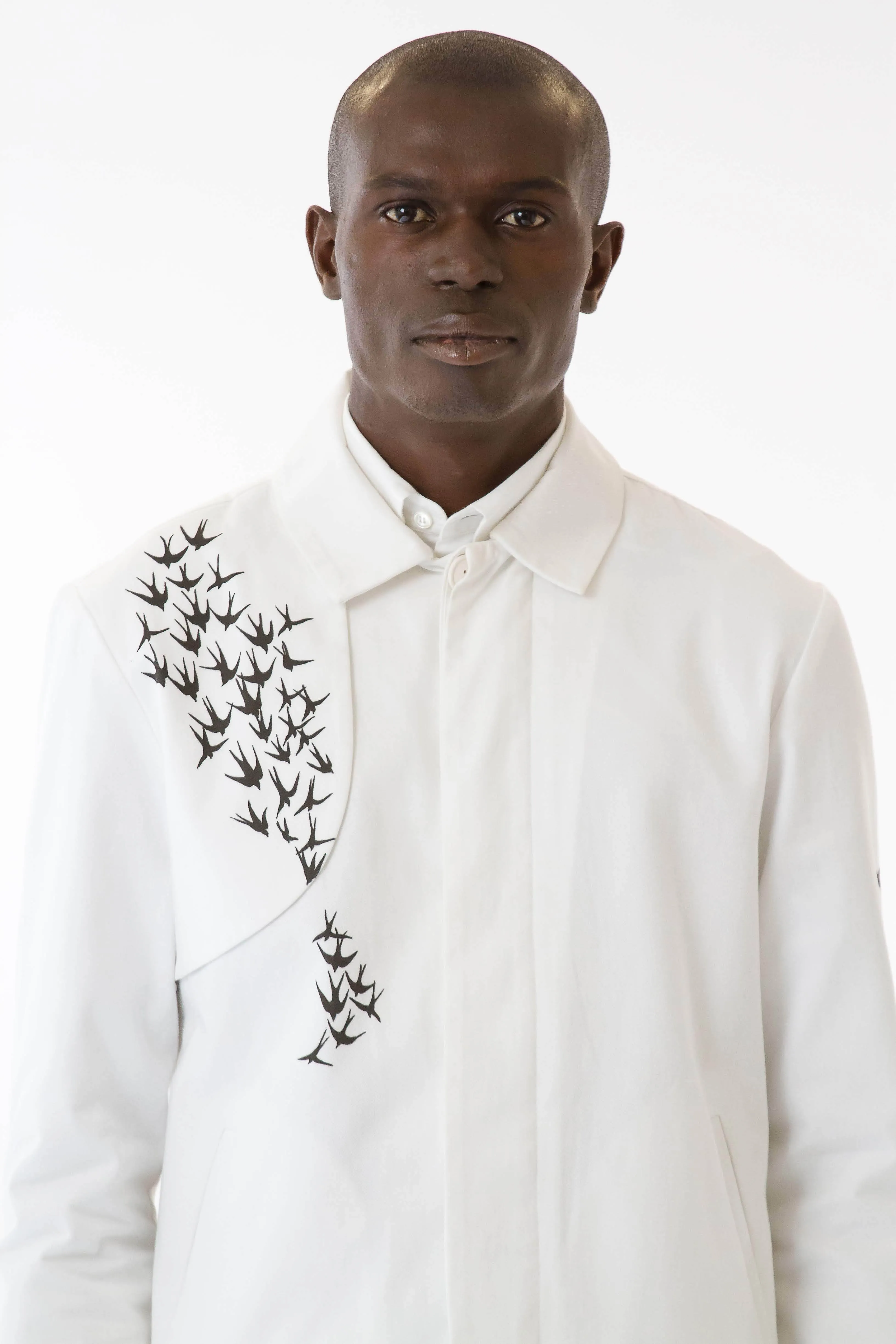 Mens Printed Mackintosh Jacket