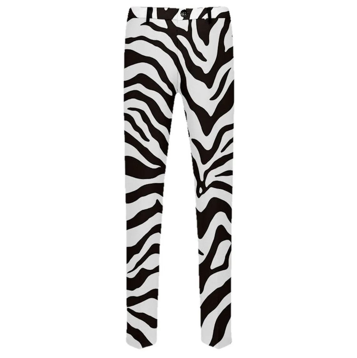 Personalized Suit Pant - Custom Long Pants with Logo Picture Text Background - Made to Order - Gift for Dad Husband Men - Mens Formal Pants