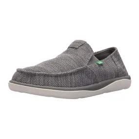 Sanuk Men's Slip-on - Vagabond Sidewalk Surfers Charcoal | 1091409-CHRC