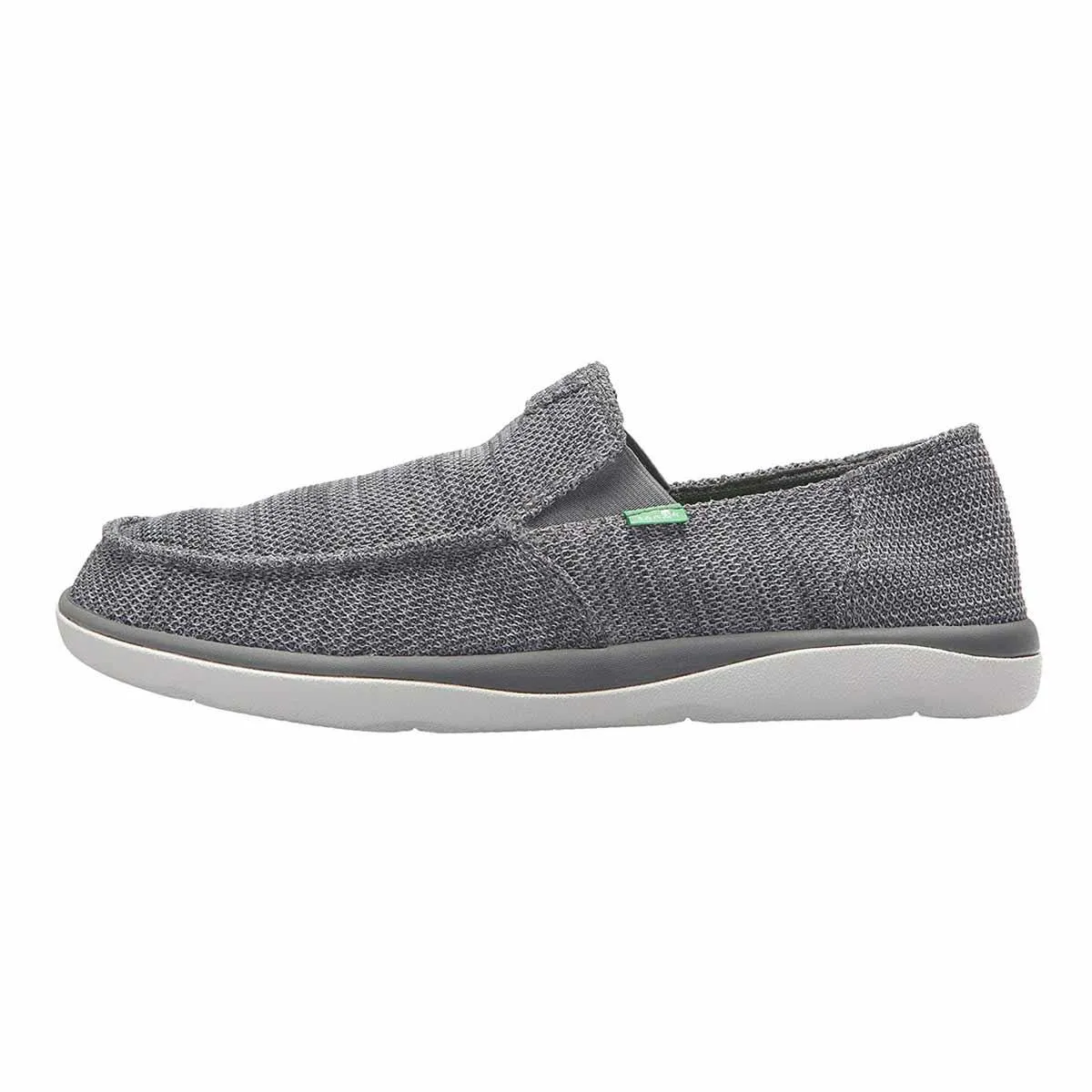Sanuk Men's Slip-on - Vagabond Sidewalk Surfers Charcoal | 1091409-CHRC