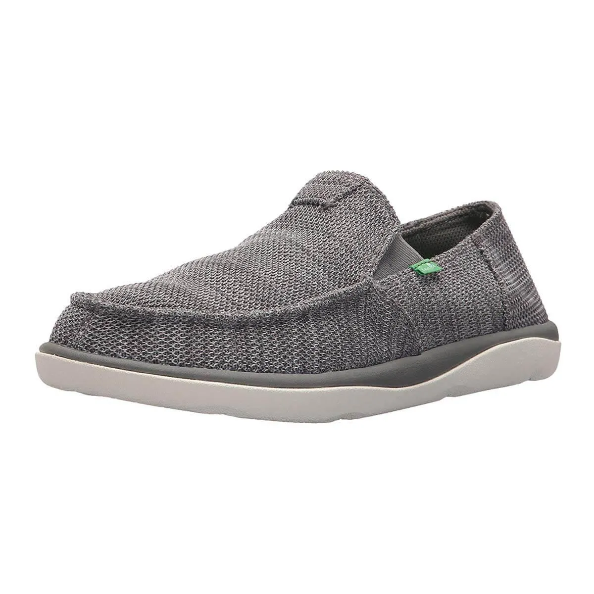 Sanuk Men's Slip-on - Vagabond Sidewalk Surfers Charcoal | 1091409-CHRC