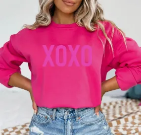 XOXO SWEATSHIRT PINK